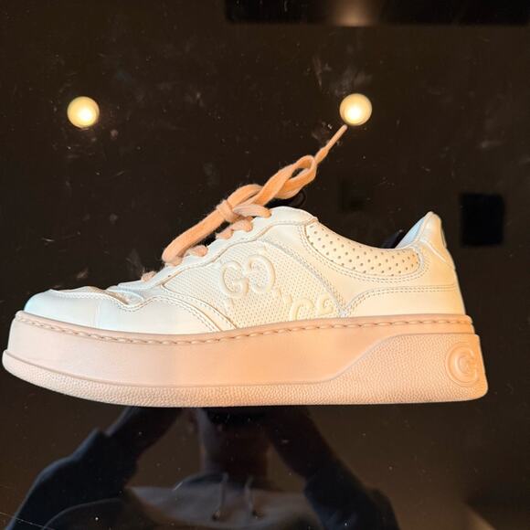 GUCCI GG Embossed Sneaker | SLIGHTLY USED - Picture 13 of 14